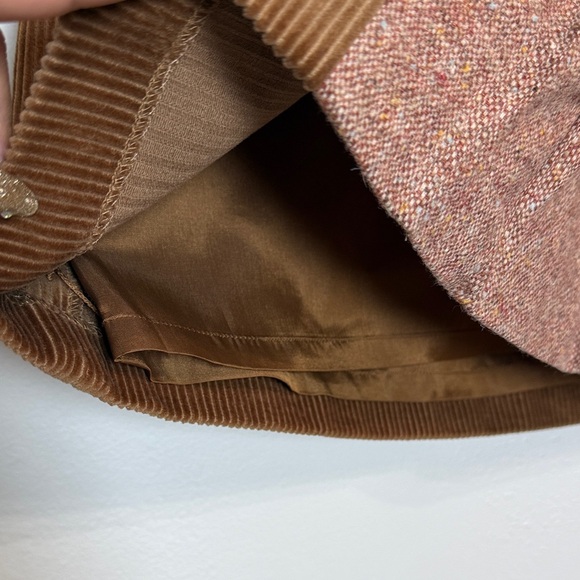 LOFT Brown and Tan Skirt - Picture 3 of 5